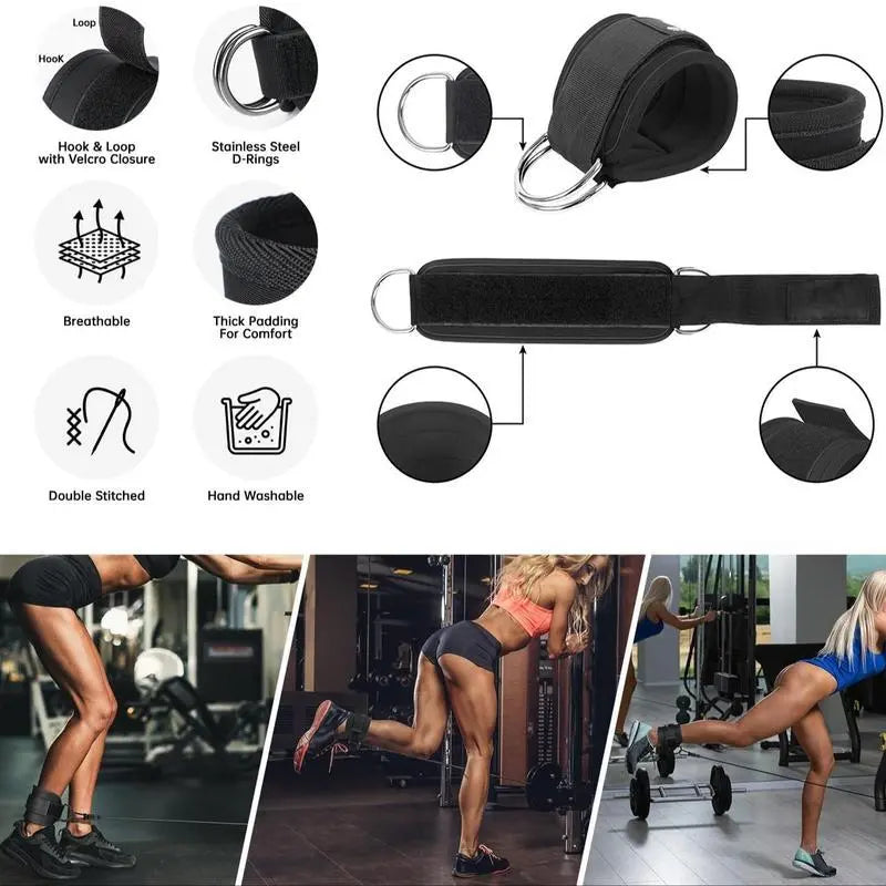 Resistance Bands, Leg Exercise Bands, TPE Material for Arms Chest, Yoga Gym Fitness Muscle Training Equipment Stretching