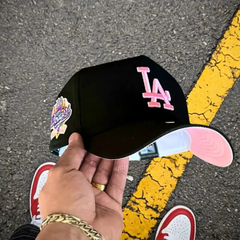 New Era MLB Baseball Cap NY Yankees LA Dodgers – Adjustable 9FORTY 59FIFTY Snapback Hat for Men Women, Premium Raised Embroidery, Curved Brim Cotton Design, Breathable Lightweight Construction, Casual Urban Streetwear Style