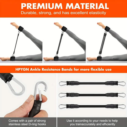 Resistance Bands, Leg Exercise Bands, TPE Material for Arms Chest, Yoga Gym Fitness Muscle Training Equipment Stretching